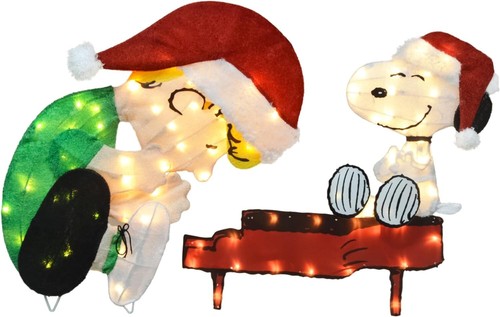 Schroeder illuminato snoopy - schroeder, e