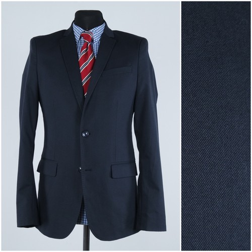 Giacca cappotto uomo blu scuro