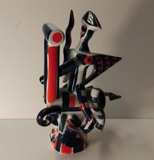 figura in ceramica Sargadelos spagnolo (San Giacomo a cavallo / Don Chisciotte)