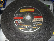 GRINDING DISCO X TRONCATRICE FERRO D.300X3,5X25,4  1PEZZO PREZZO AFFARE STEEL