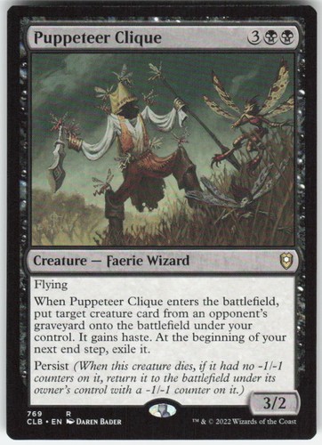 Pupazziere clique commander - clique, r