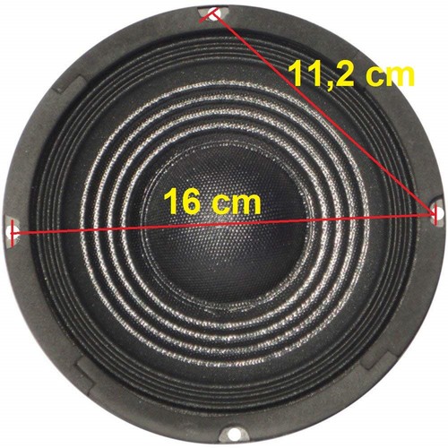 Woofer ohm 6 5 - 16,5, 4
