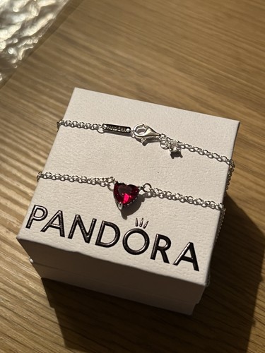 Collana pandora cuore rosso - cuore,