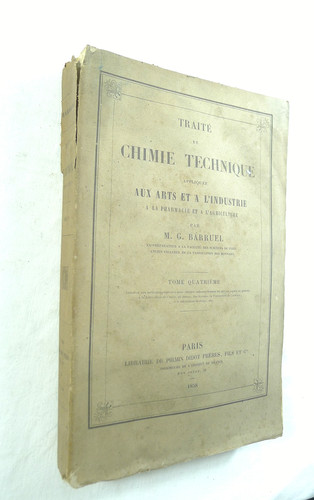 Libro antico chimica industria - antico,