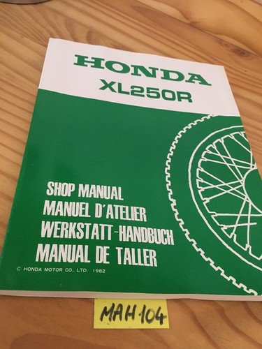 Honda xl250r xlr - honda,