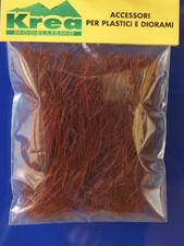 Brown fiber for plastic rod or