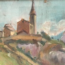 QUADRO VINTAGE PAESAGGIO