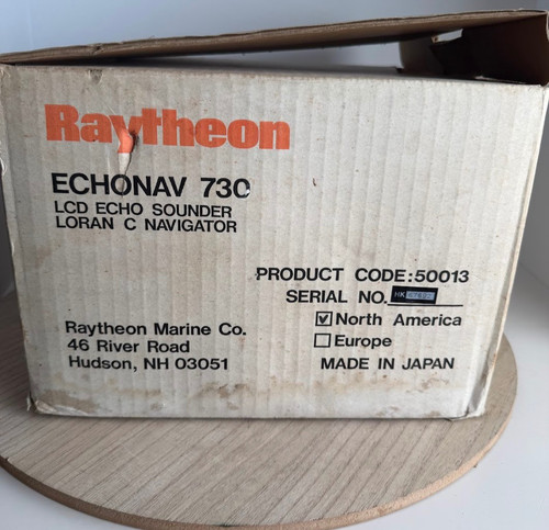 Raytheon echonav 730 con - raytheon,