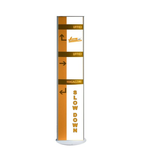 Totem pubblicitario espositore - totem,