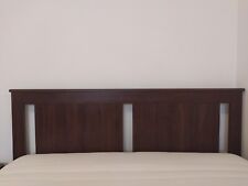Letto MALM Ikea marrone140x200 con cassetti e materasso VALEVÅG ottime condizion