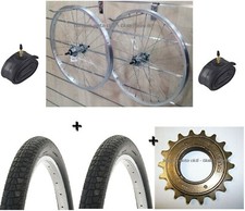 COPPIA RUOTE + COPERTONI +