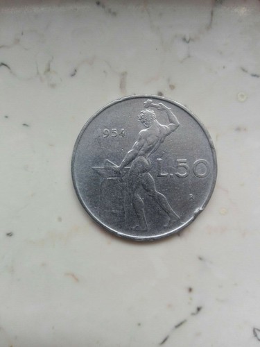 Moneta lire vulcano - moneta, 1°