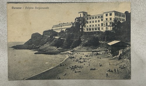 Cartolina varazze colonia - varazze,