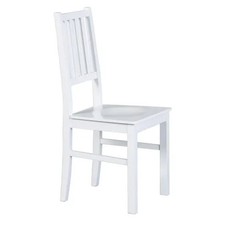 2 Sedie Bianche in Legno