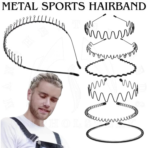 Fascia per capelli sportiva - , in