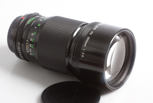 Canon lens 8 200 - lens, fd