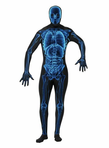 Scheletro raggi zentai - scheletro,