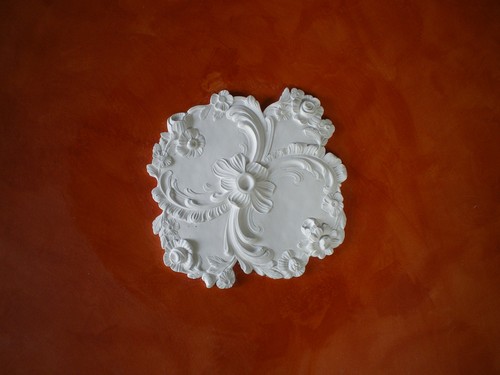 Rosoni gesso bianco per - in,