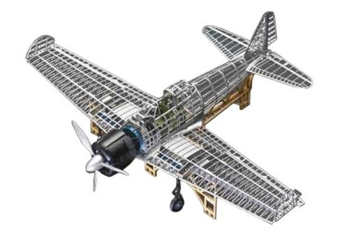 A6m zero type 21 - 1/48,