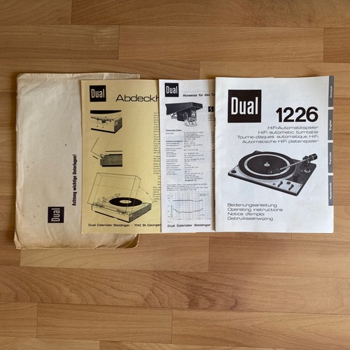 Dual 1226 giradischi turntable - giradischi,