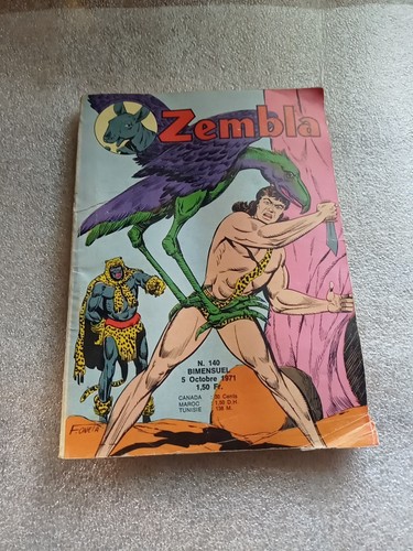Zembla 140 lug 1971 très - zembla, n°140