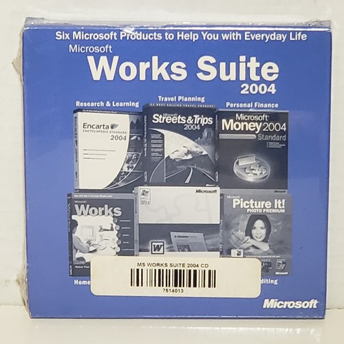 Microsoft works suite 2004 - microsoft,