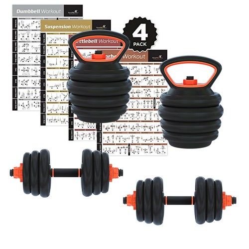 Set pesi kettlebell - , manubri