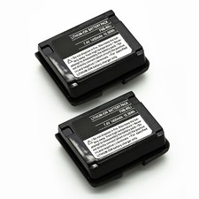 2x 7.4V 1400mAh Li-ion battery