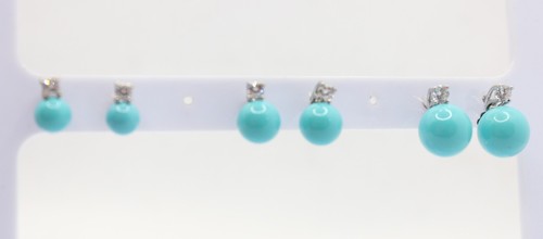 Orecchini argento sfere - argento,