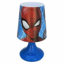 Spiderman Venom Lampada Lampadina Led Luce Notturna Da Comodino Tavolo Bambini