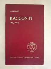 Racconti (1875-1881) Maupassant De Agostini illustrato 1968