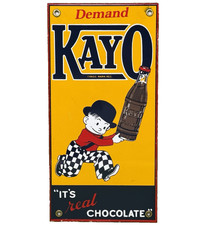 INSEGNA PORCELLANA VINTAGE