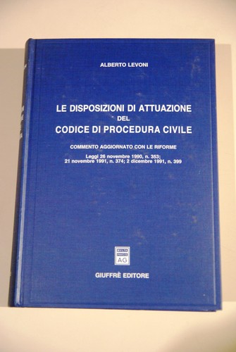 Disposizioni attuazione - disposizioni, di