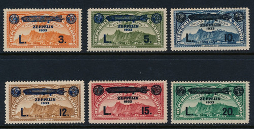 San marino 1933 posta aerea - san,