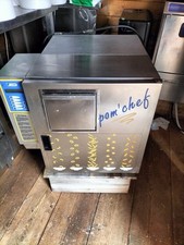 Friggitrice Elettrica ad olio Professionale, 5 Litri, Acciaio Inox 5lt 3270watt