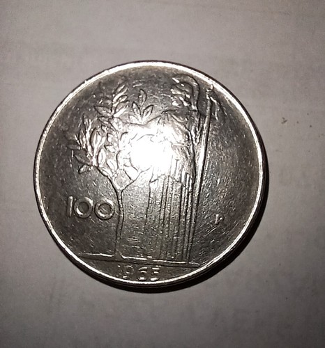 100 lire 1965 rarissima - 100, spl