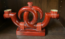 PORTACANDELE ART DECO IN