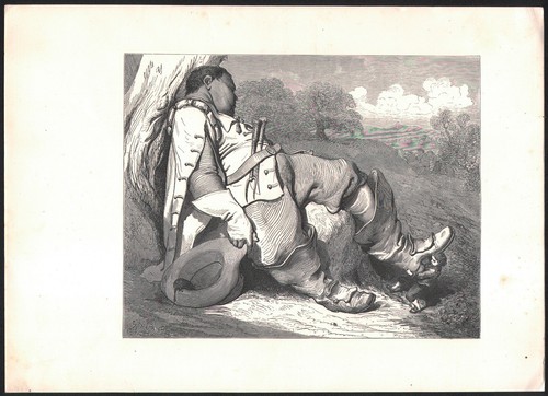 1880 gravure originale - gravure, gustave