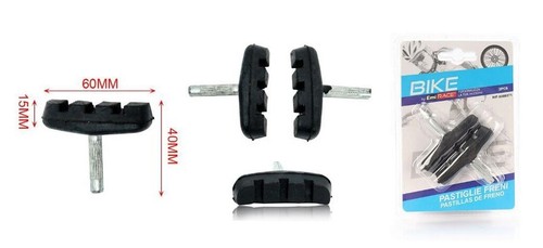 Pattini freno bici coppia - pattini,