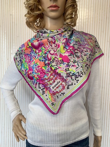 Foulard quadrato seta 90cm - foulard,