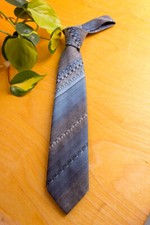 Vintage Anni 60 Cravatta Slim