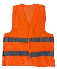 Gilet giacca catarifrangente alta visibilita accessori auto macchina K.90250