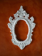 SPECCHIERA CORNICE IN GESSO 203/s 75x49 cm. ARREDO INTERNO