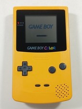 CONSOLE NINTENDO GAMEBOY COLOR (GBC) JAUNE/YELLOW (CONSOLE ONLY - NO GAME INCLUD