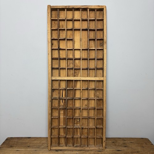 Vintage wooden printers tray - vintage,