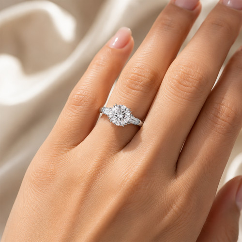 Anello tondo fatto mano in - a,