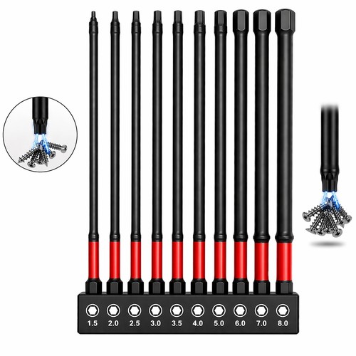 Set 10pz inserti esagonali - set,