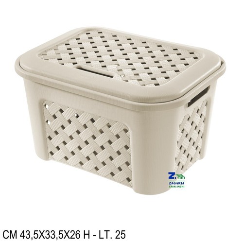 Cesta portabiancheria arianna - cesta,