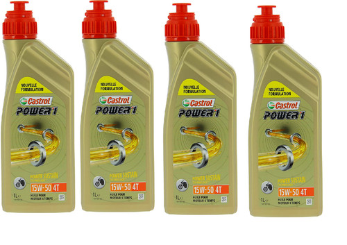 Castrol power 15w - 4t, 15w-50