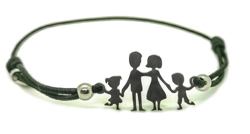 Gioiello bracciale famiglia - gioiello,